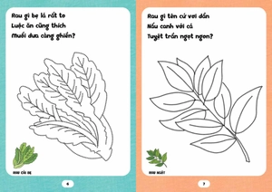 bé tập tô phát triển tư duy - câu đố về rau củ - Ảnh 5