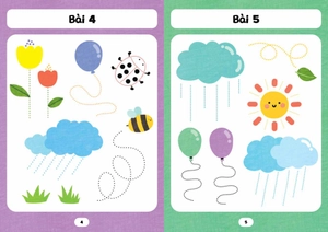 bé tập tô phát triển tư duy - tập tô và nối nét - Ảnh 4