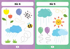 bé tập tô phát triển tư duy - tập tô và nối nét - Ảnh 5