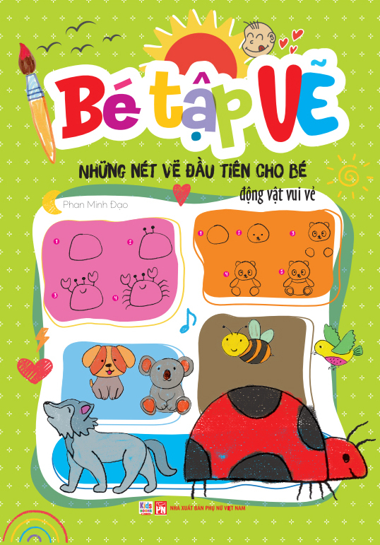 Be Tap Ve - Nhung Net Ve Dau Tien Cho Be - Dong Vat Vui Ve - Ảnh 2