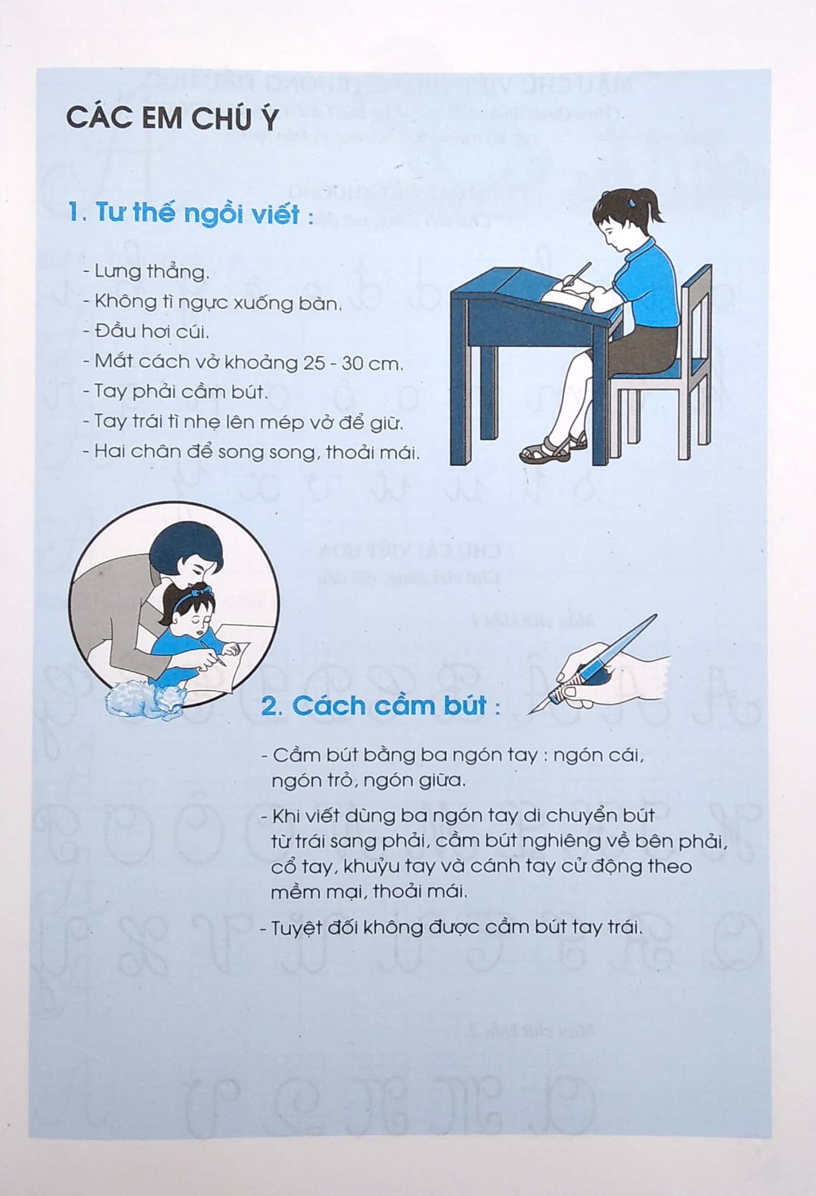 bé tập viết chữ - bé làm quen chữ hoa - Ảnh 3