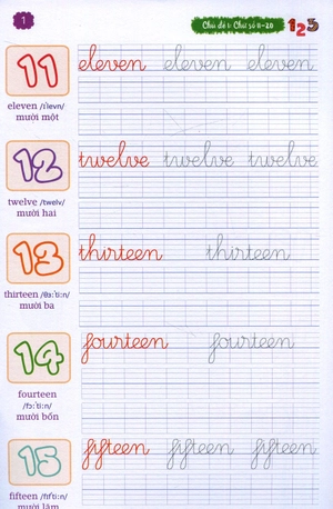 bé tập viết chữ đẹp tiếng anh 2 (khổ nhỏ) - Ảnh 3