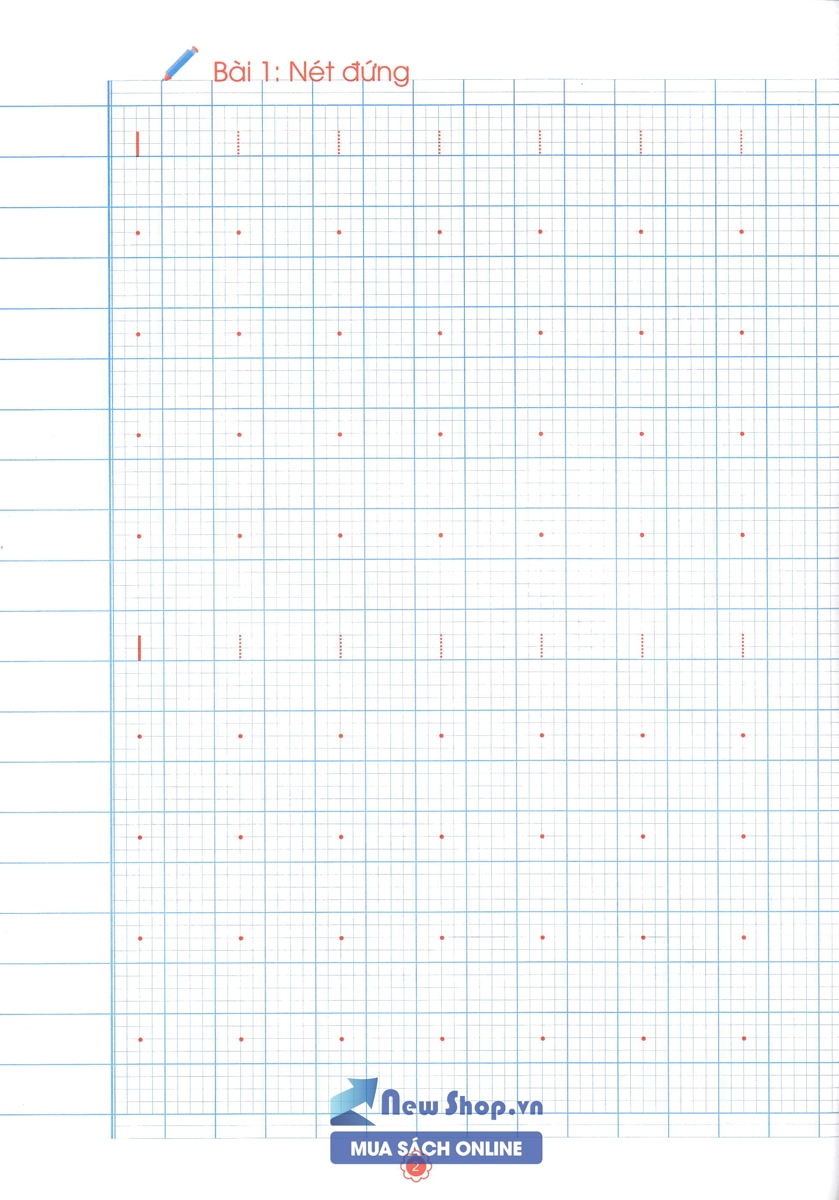 bé tập viết nét cơ bản (dành cho bé chuẩn bị vào lớp 1) - Ảnh 3