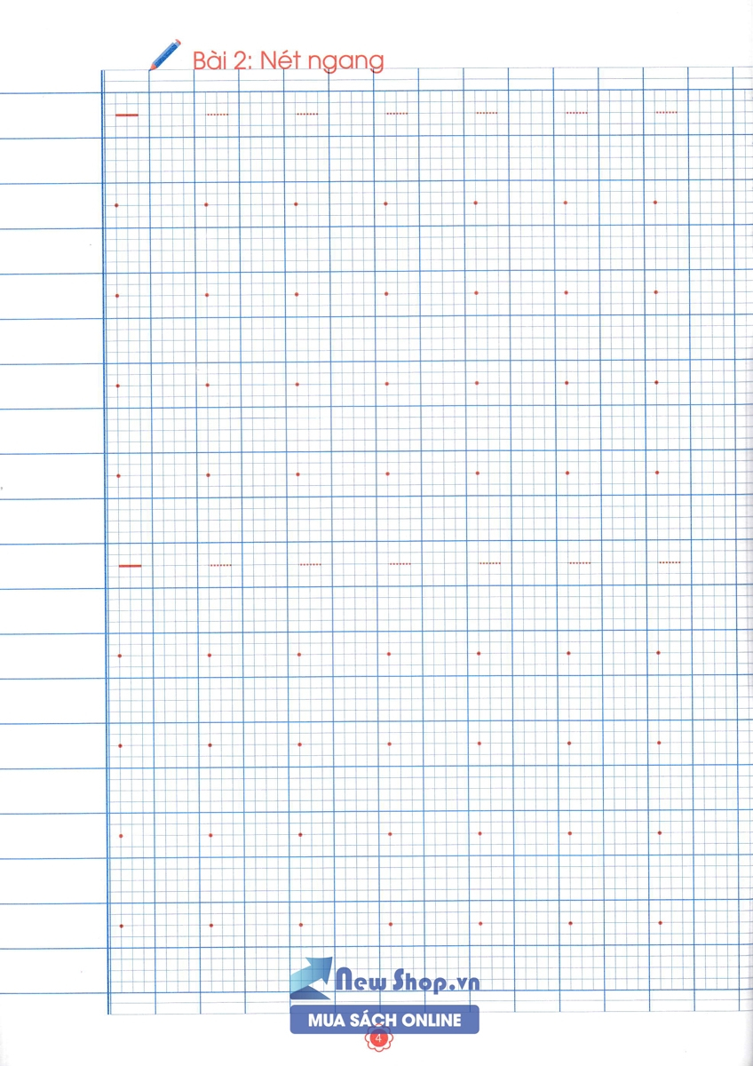 bé tập viết nét cơ bản (dành cho bé chuẩn bị vào lớp 1) - Ảnh 5