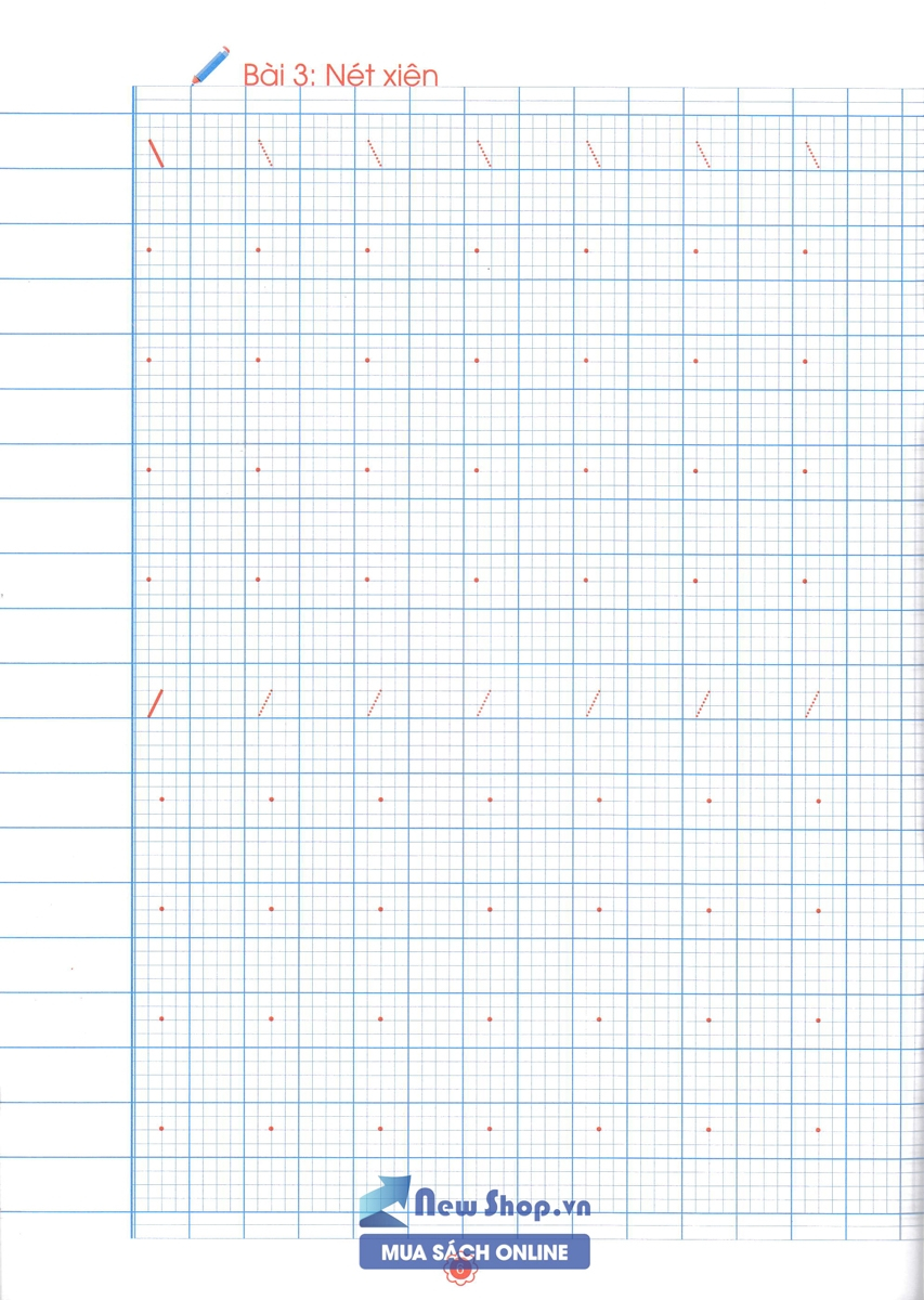 bé tập viết nét cơ bản (dành cho bé chuẩn bị vào lớp 1) - Ảnh 7