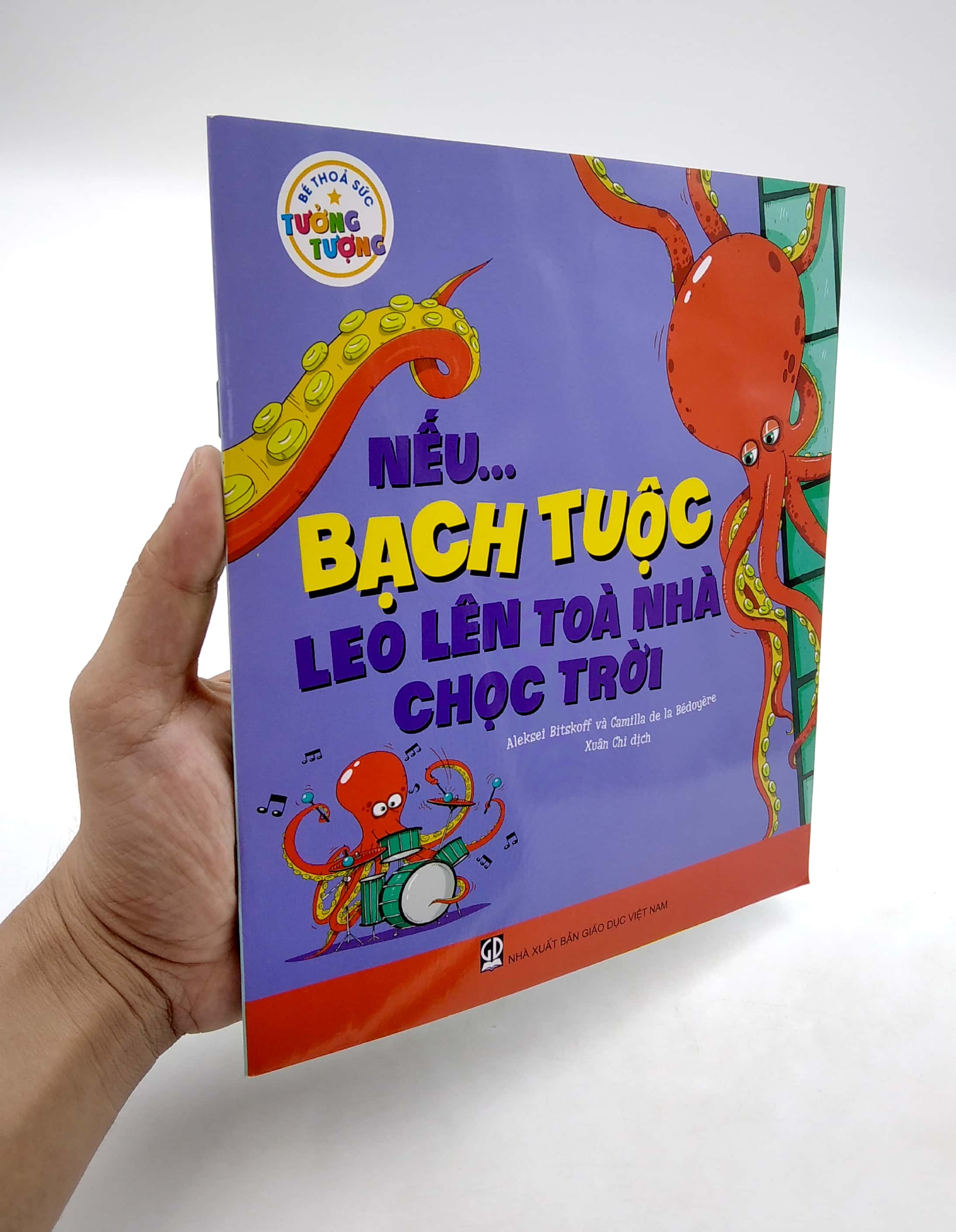 bé thỏa sức tưởng tượng - nếu...bạch tuộc leo lên tòa nhà chọc trời - Ảnh 7