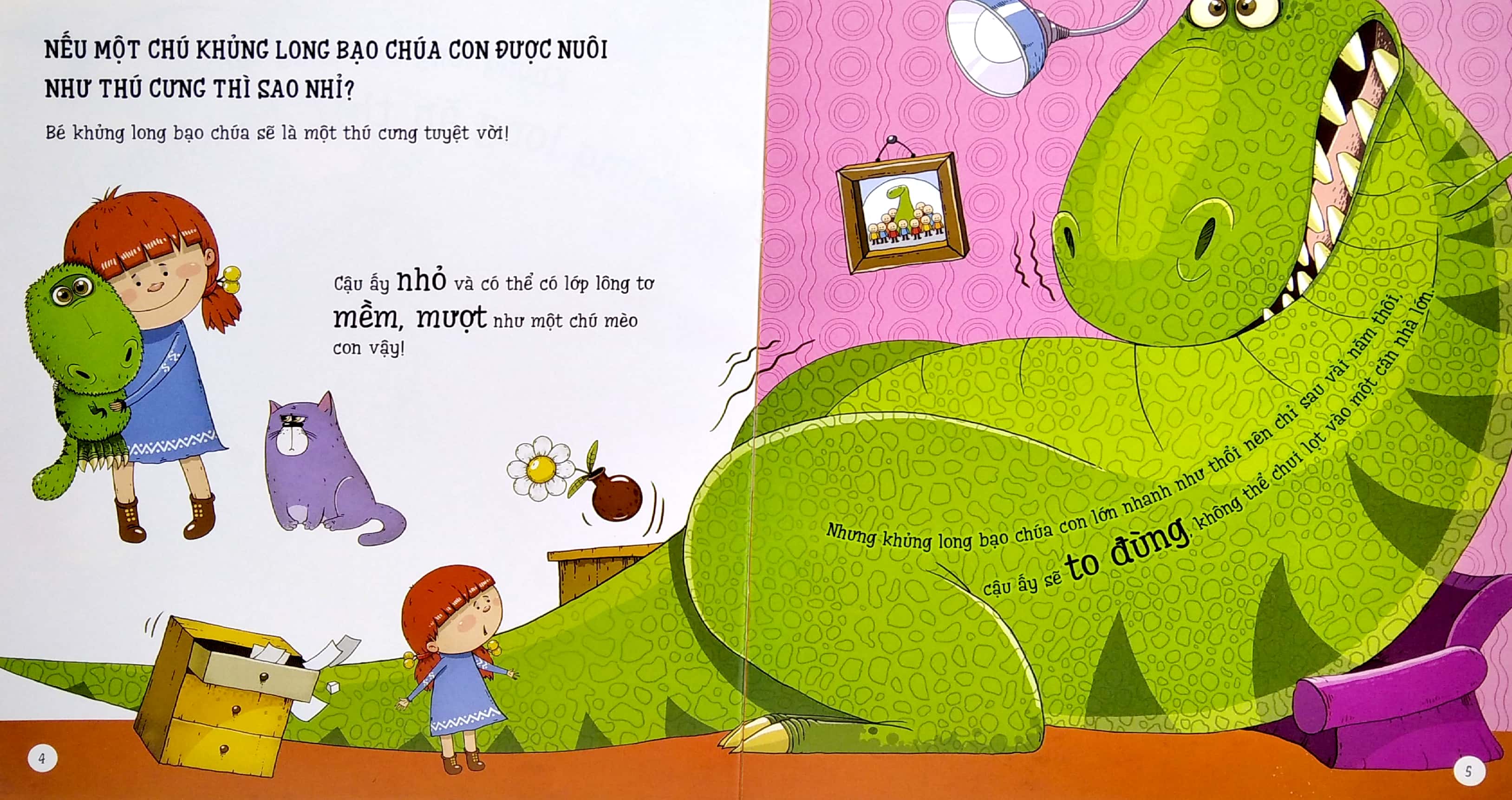 bé thỏa sức tưởng tượng - nếu...khủng long bạo chúa dạo chơi trong thành phố - Ảnh 4