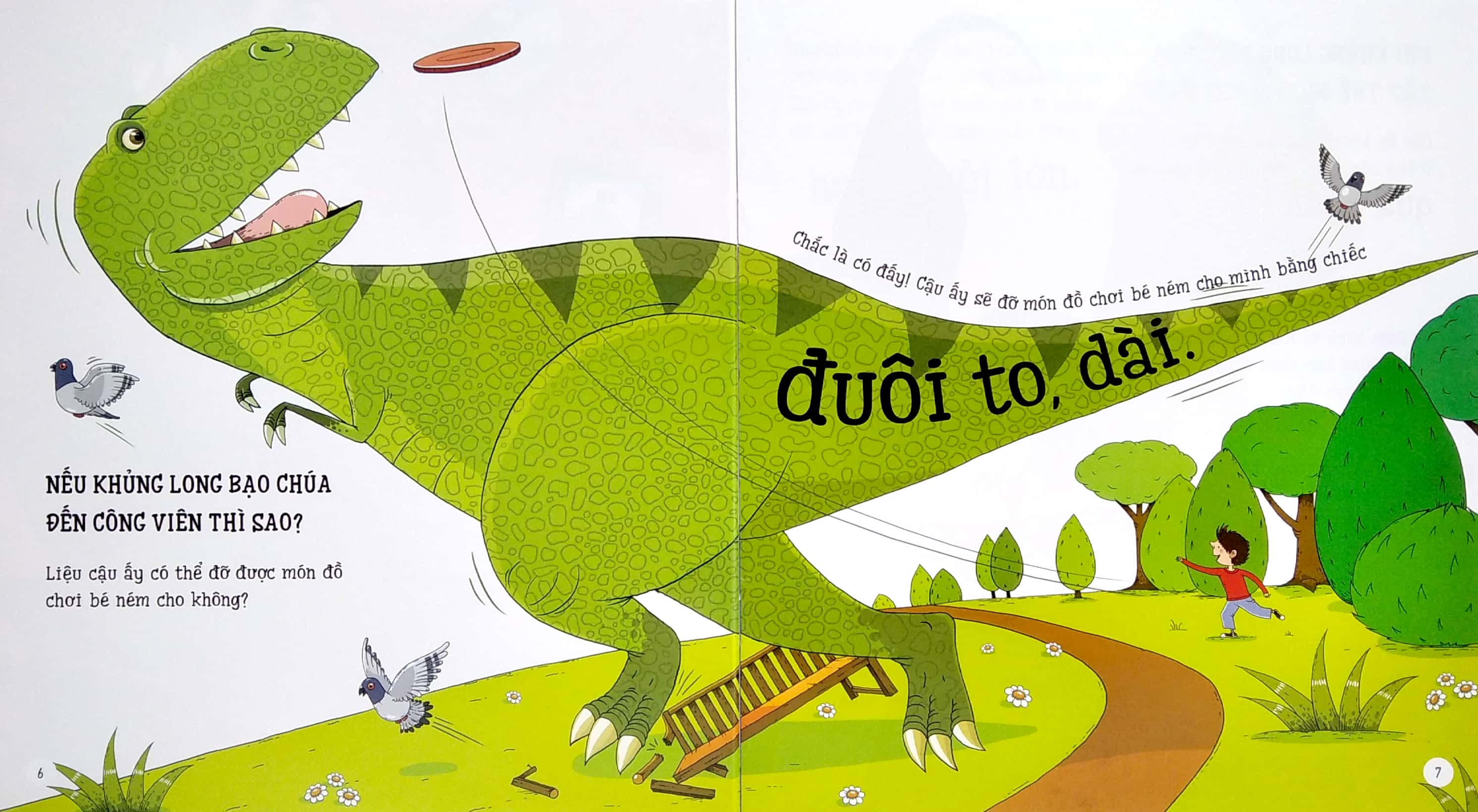 bé thỏa sức tưởng tượng - nếu...khủng long bạo chúa dạo chơi trong thành phố - Ảnh 5