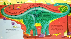 bé thỏa sức tưởng tượng - nếu...khủng long cổ dài đến nhà hàng - Ảnh 3