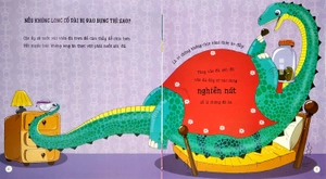 bé thỏa sức tưởng tượng - nếu...khủng long cổ dài đến nhà hàng - Ảnh 5