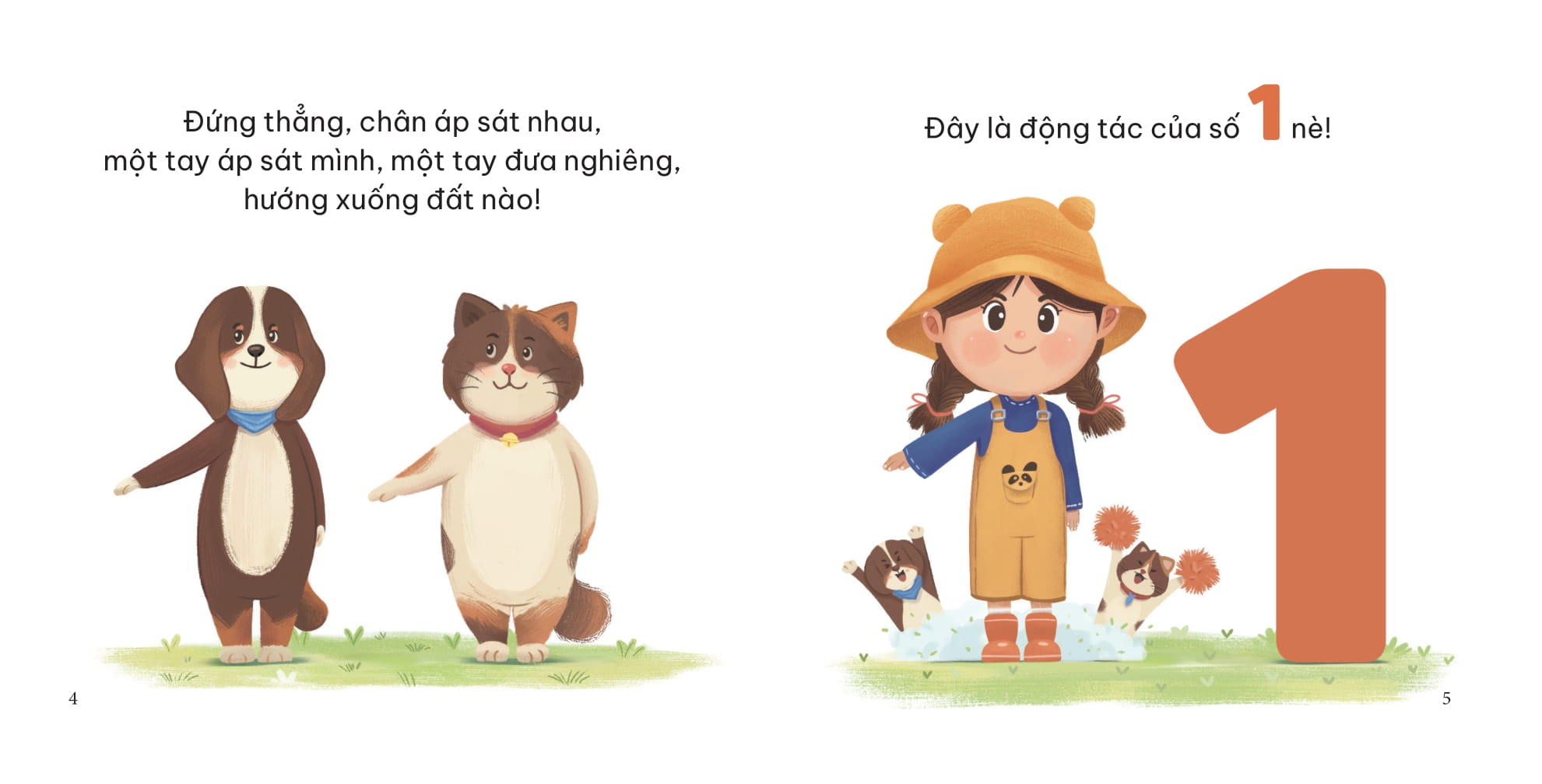 Bé Thông Minh - Chơi Cùng Số Đếm - Bài Thể Dục Chữ Số - Bìa Cứng - Ảnh 4