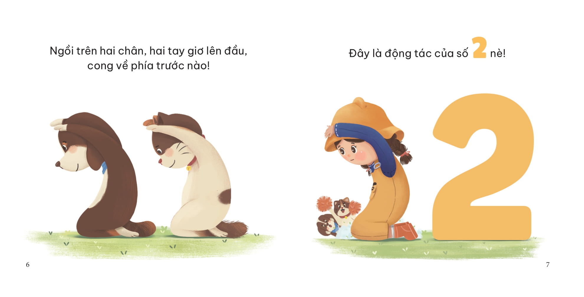 Bé Thông Minh - Chơi Cùng Số Đếm - Bài Thể Dục Chữ Số - Bìa Cứng - Ảnh 5