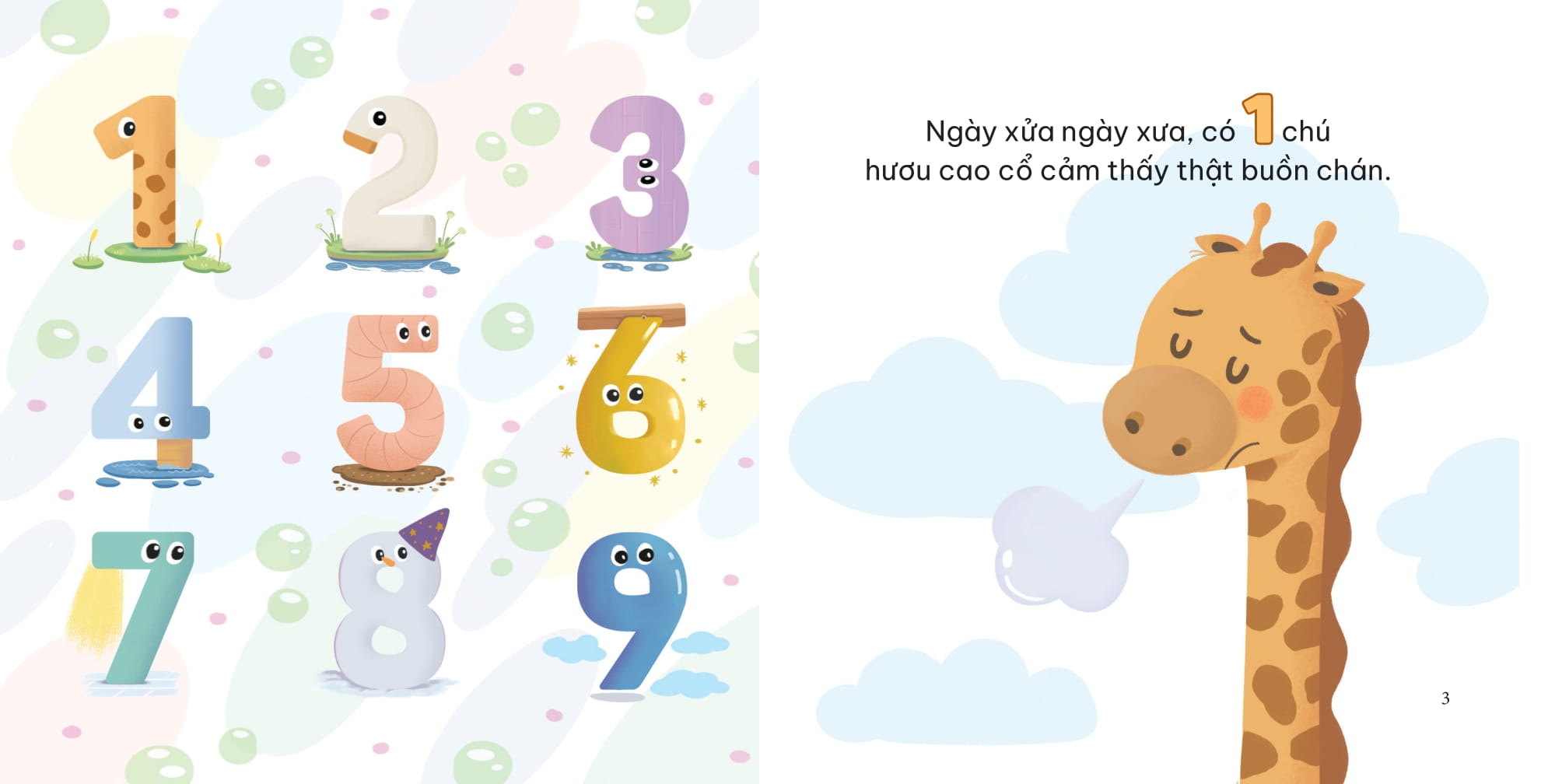 Bé Thông Minh - Chơi Cùng Số Đếm - Cuộc Phiêu Lưu Của Hươu Cao Cổ - Bìa Cứng - Ảnh 3