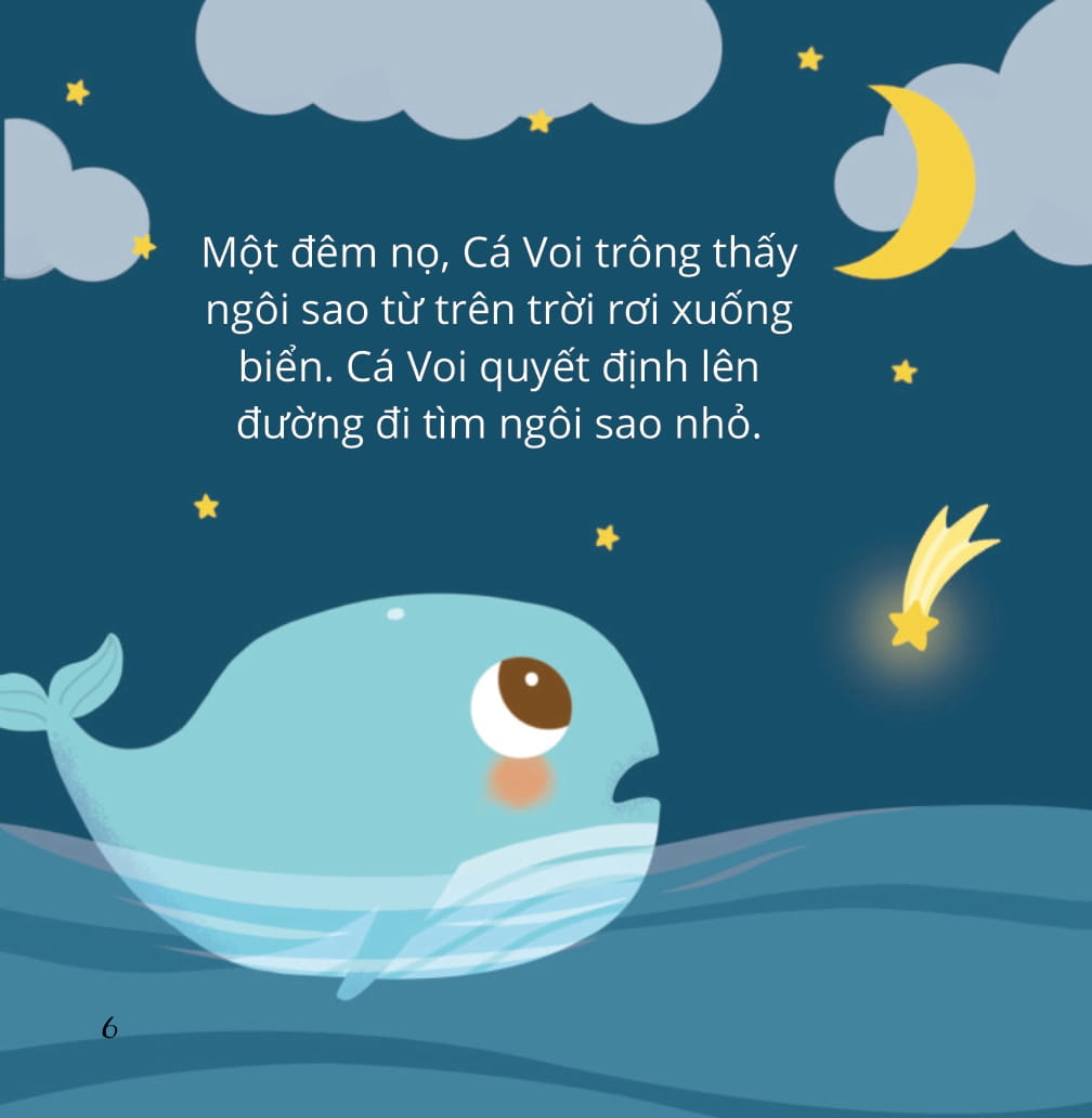 bé thông minh - đoán xem tớ là ai! - cá voi tìm ngôi sao - bìa cứng - Ảnh 6