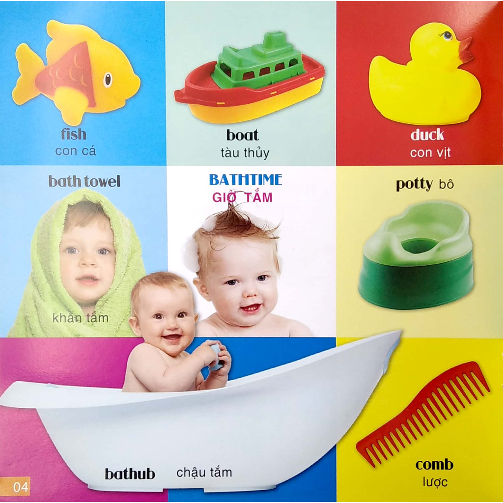 bé thông minh first 100 words - 100 từ vựng đầu tiên (tái bản) - Ảnh 3