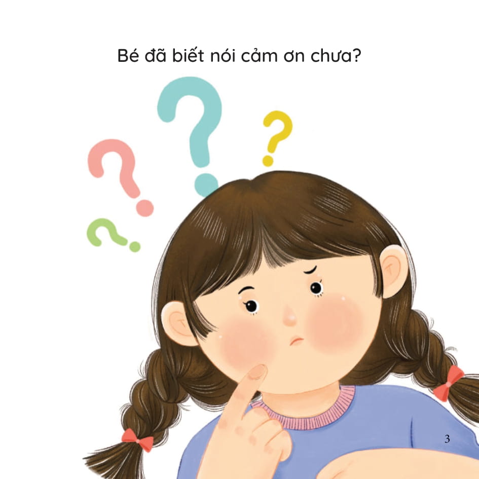 bé thông minh - những tiếng đầu đời - bé biết cảm ơn - bìa cứng - Ảnh 3