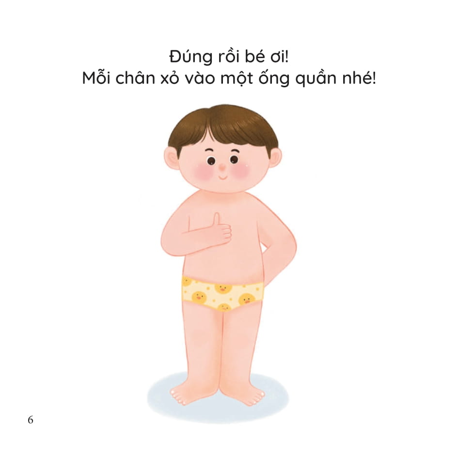 bé thông minh - sinh hoạt hằng ngày - mặc quần áo không khó! - bìa cứng - Ảnh 6