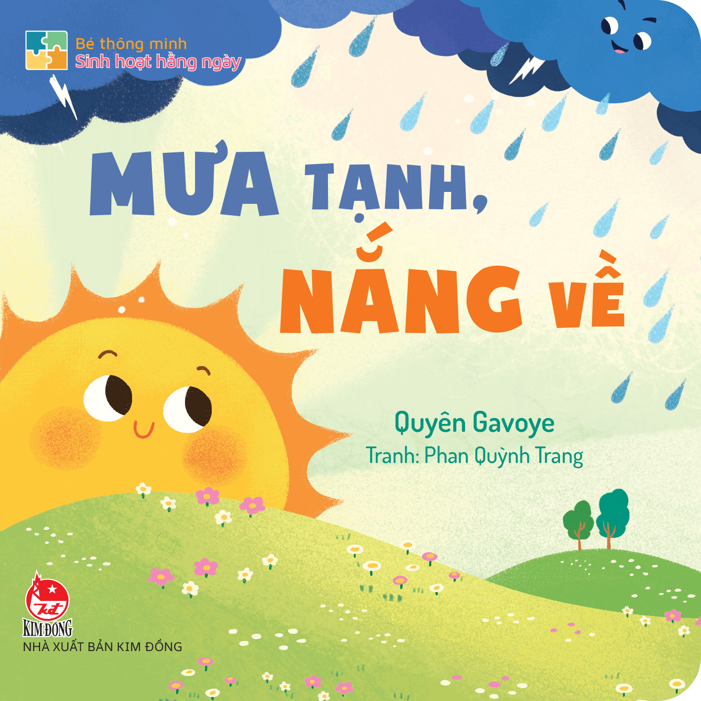 Bé Thông Minh - Sinh Hoạt Hằng Ngày - Mưa Tạnh, Nắng Về - Bìa Cứng - Ảnh 2