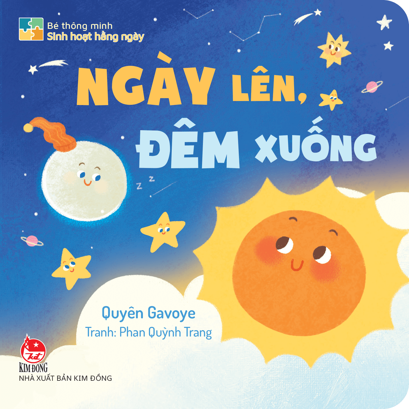 Bé Thông Minh - Sinh Hoạt Hằng Ngày - Ngày Lên, Đêm Xuống - Bìa Cứng - Ảnh 2