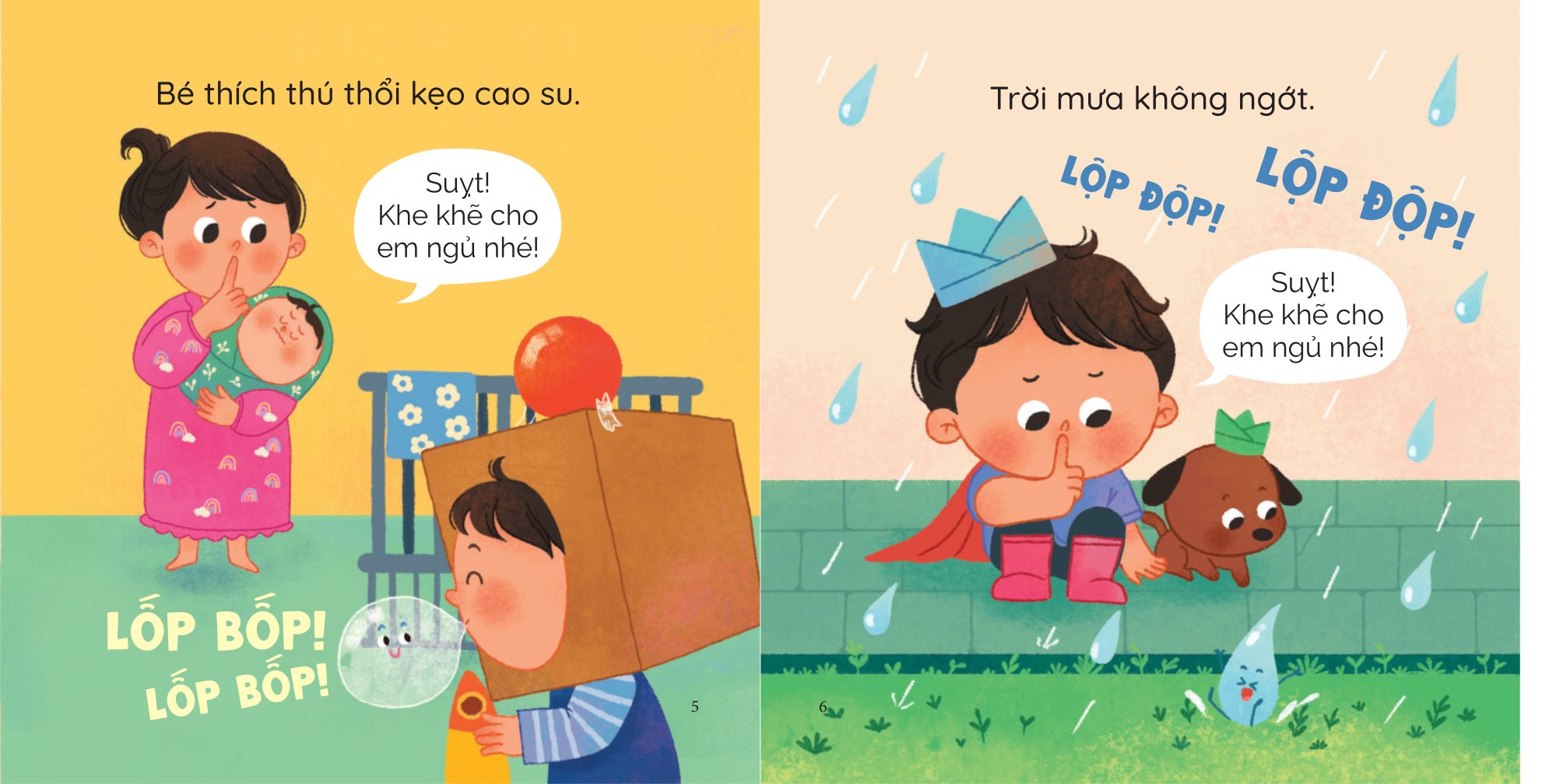 Bé Thông Minh - Thanh Âm Cuộc Sống - Khe Khẽ Nào! - Bìa Cứng - Ảnh 4