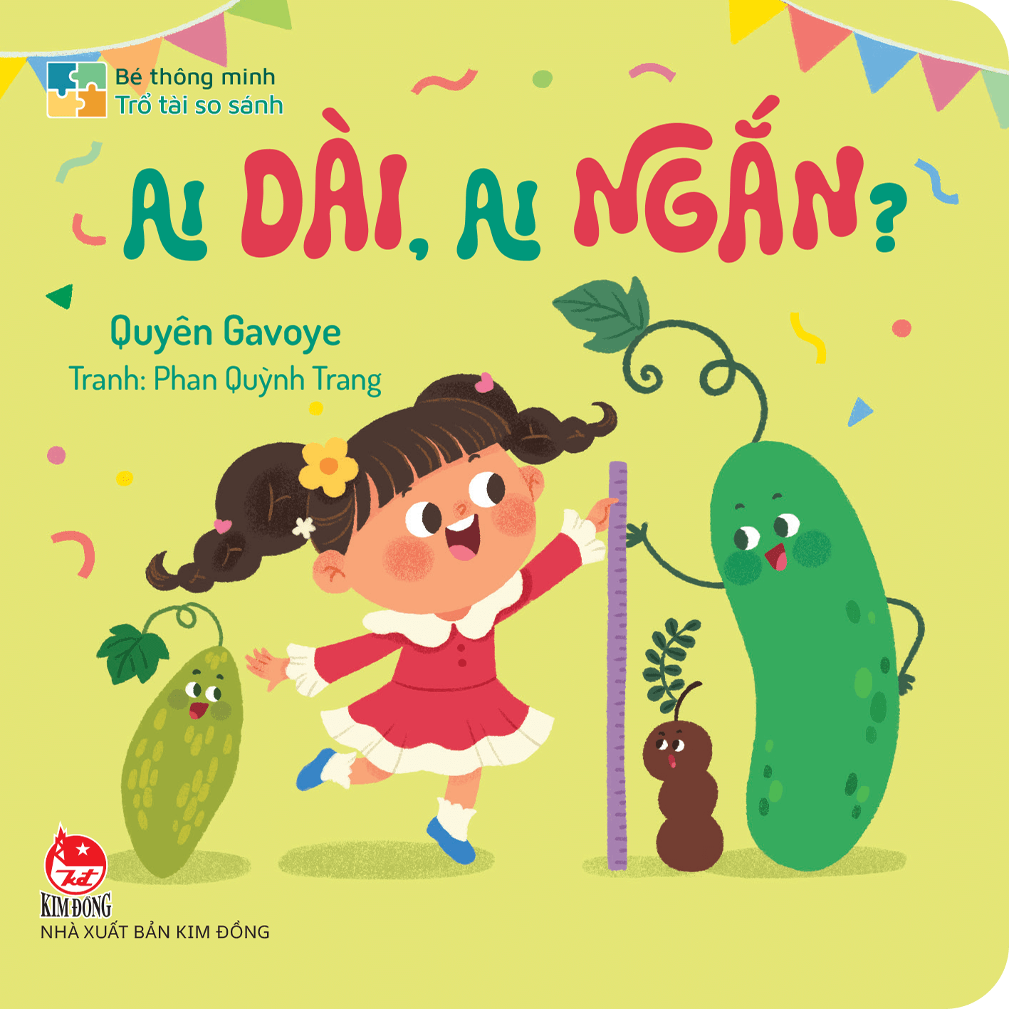 Bé Thông Minh - Trổ Tài So Sánh - Ai Dài, Ai Ngắn? - Bìa Cứng - Ảnh 2