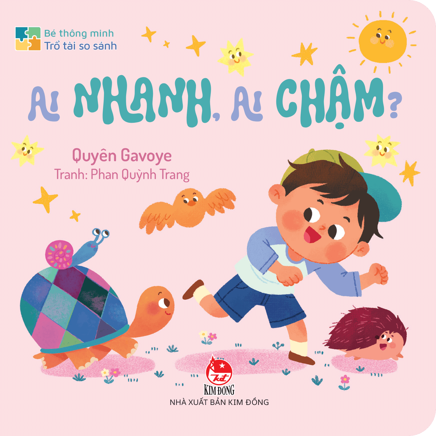 Bé Thông Minh - Trổ Tài So Sánh - Ai Nhanh, Ai Chậm? - Bìa Cứng - Ảnh 2