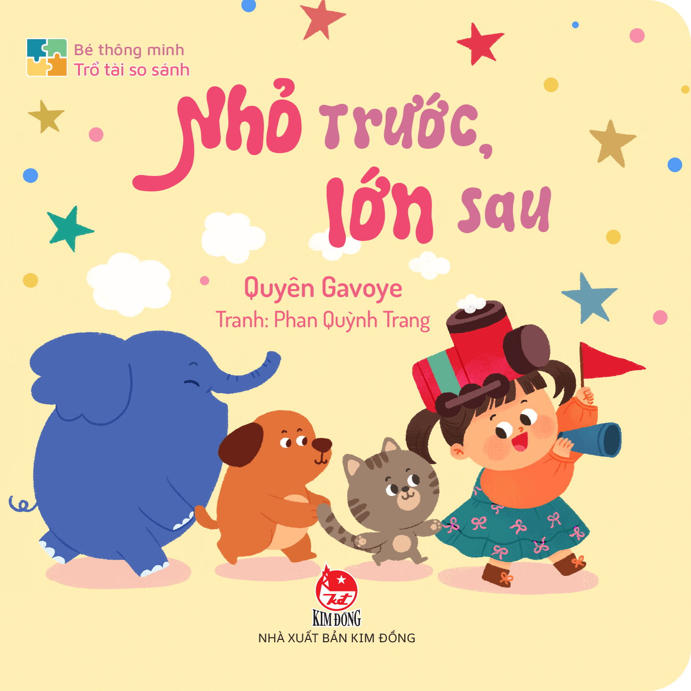 Bé Thông Minh - Trổ Tài So Sánh - Nhỏ Trước, Lớn Sau - Bìa Cứng - Ảnh 2