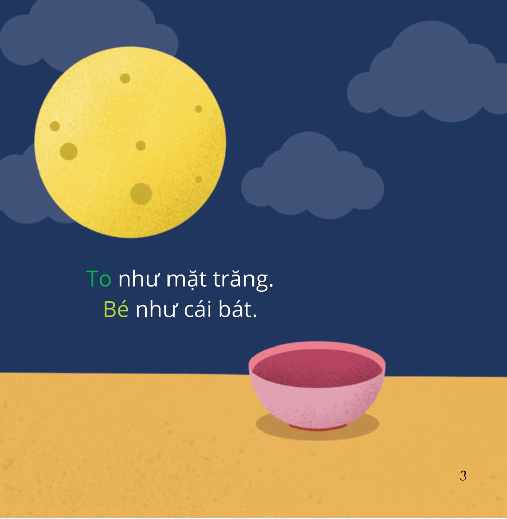 bé thông minh - trổ tài so sánh - to-nhỏ - bìa cứng - Ảnh 3