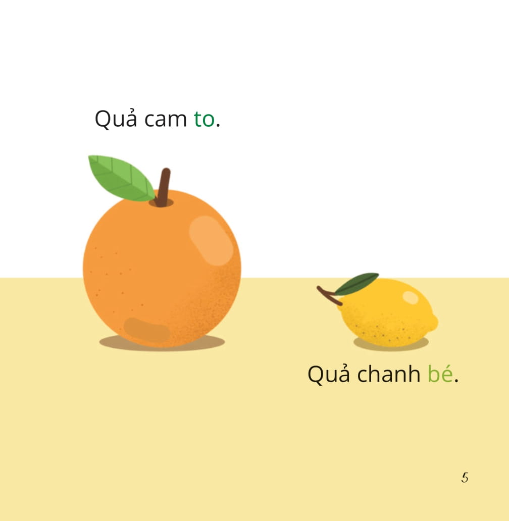 bé thông minh - trổ tài so sánh - to-nhỏ - bìa cứng - Ảnh 5