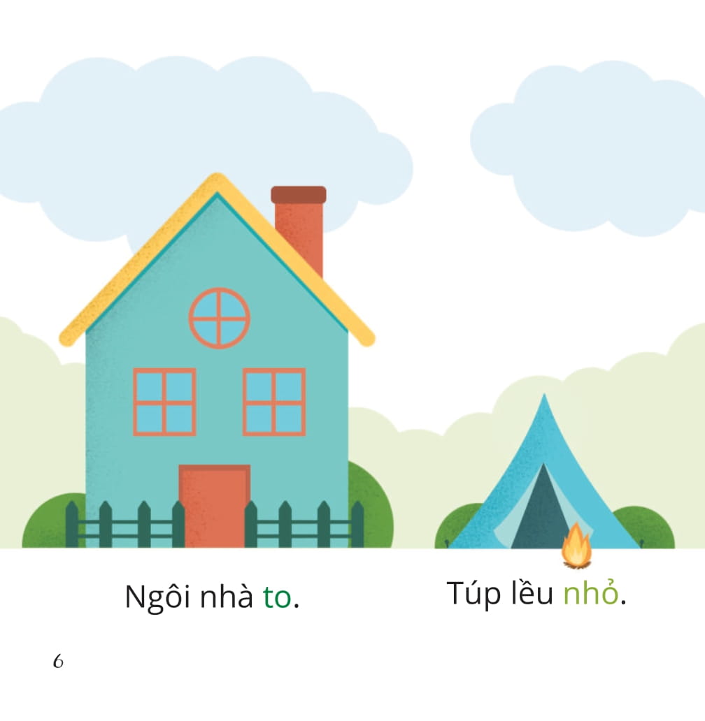 bé thông minh - trổ tài so sánh - to-nhỏ - bìa cứng - Ảnh 6