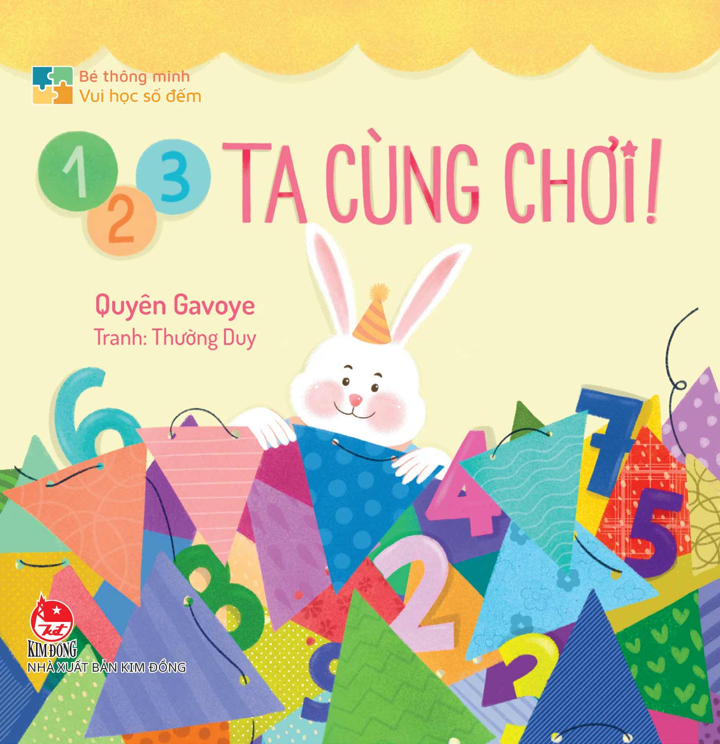 bé thông minh - vui học số đếm - 1, 2, 3 ta cùng chơi! - bìa cứng - Ảnh 2