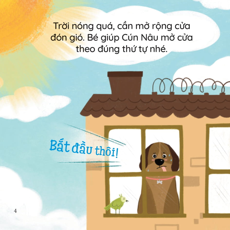 bé thông minh - vui học số đếm - 1, 2, 3 ta cùng mở cửa! - bìa cứng - Ảnh 4