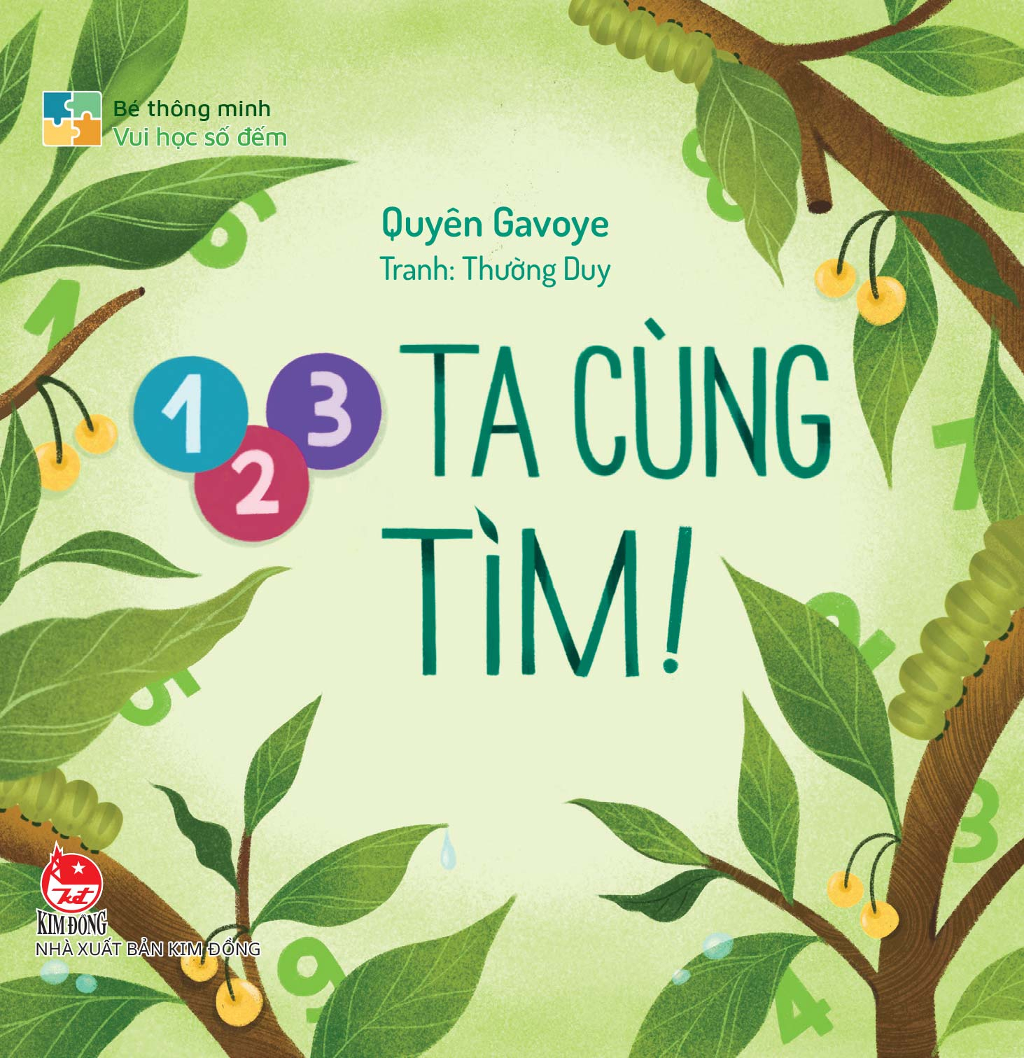 bé thông minh - vui học số đếm - 1, 2, 3 ta cùng tìm! - bìa cứng - Ảnh 2