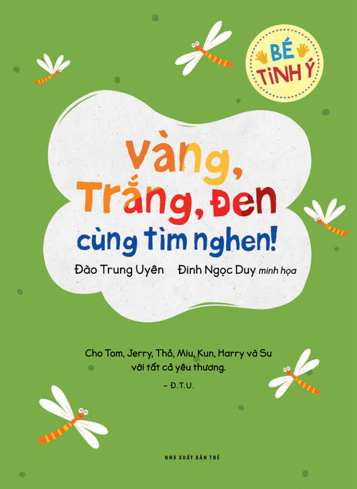 bé tinh ý - vàng, trắng, đen - cùng tìm nghen! - Ảnh 3
