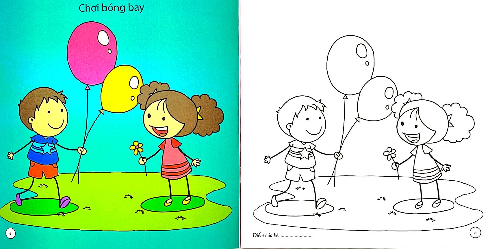 bé tô màu - bạn nhỏ đáng yêu - Ảnh 4