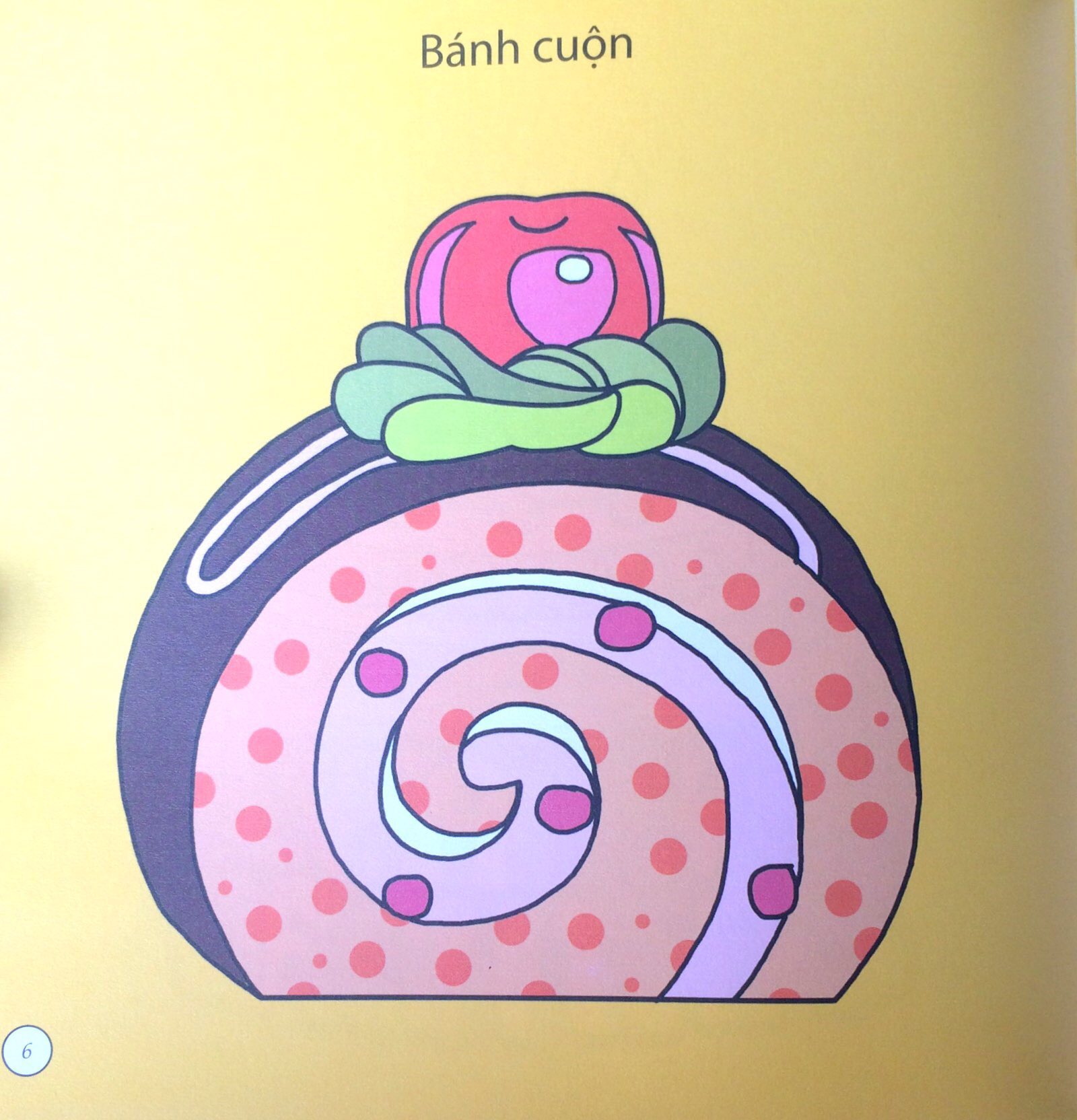 bé tô màu - bánh kem xinh xắn - Ảnh 6