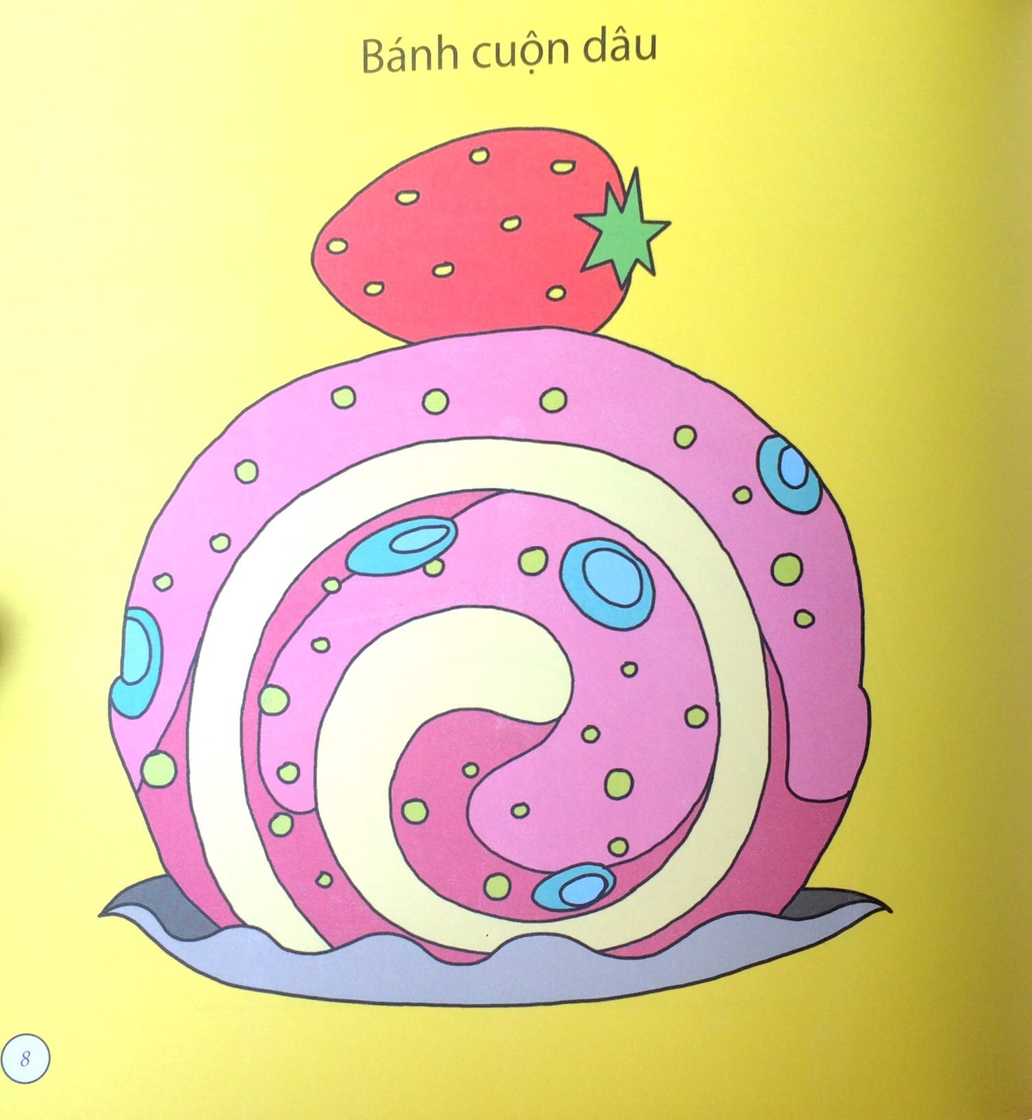 bé tô màu - bánh kem xinh xắn - Ảnh 8