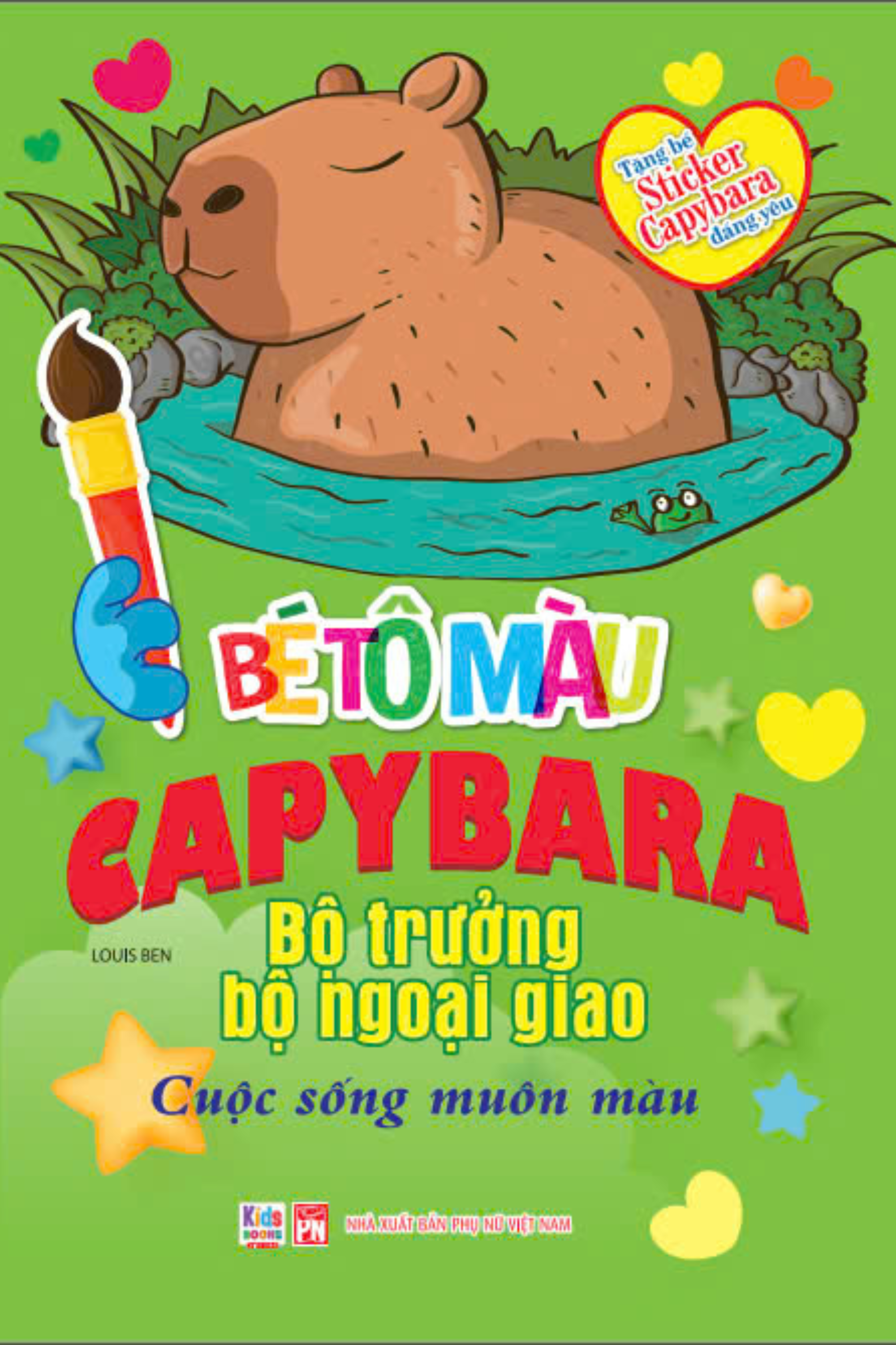 bé tô màu capybara - bộ trưởng bộ ngoại giao - cuộc sống muôn màu - Ảnh 2
