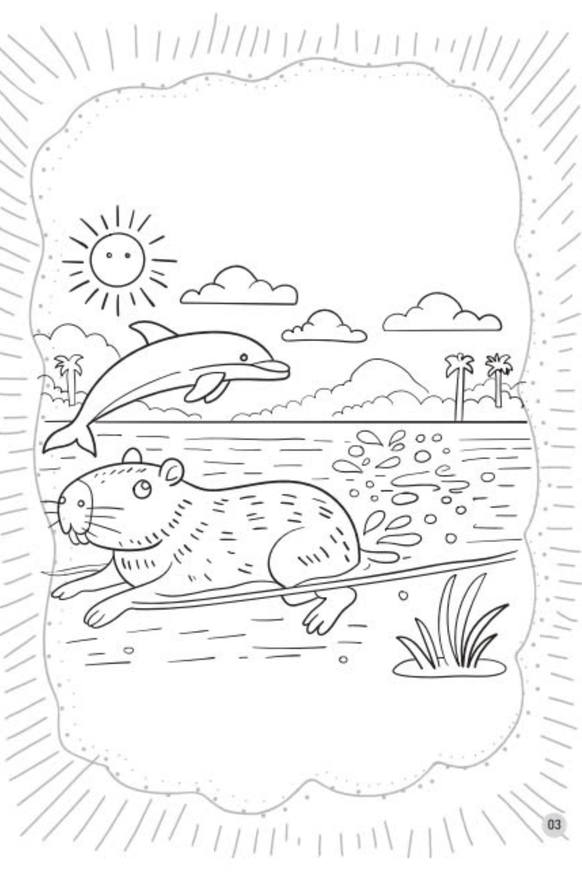 bé tô màu capybara - bộ trưởng bộ ngoại giao - cuộc sống muôn màu - Ảnh 7