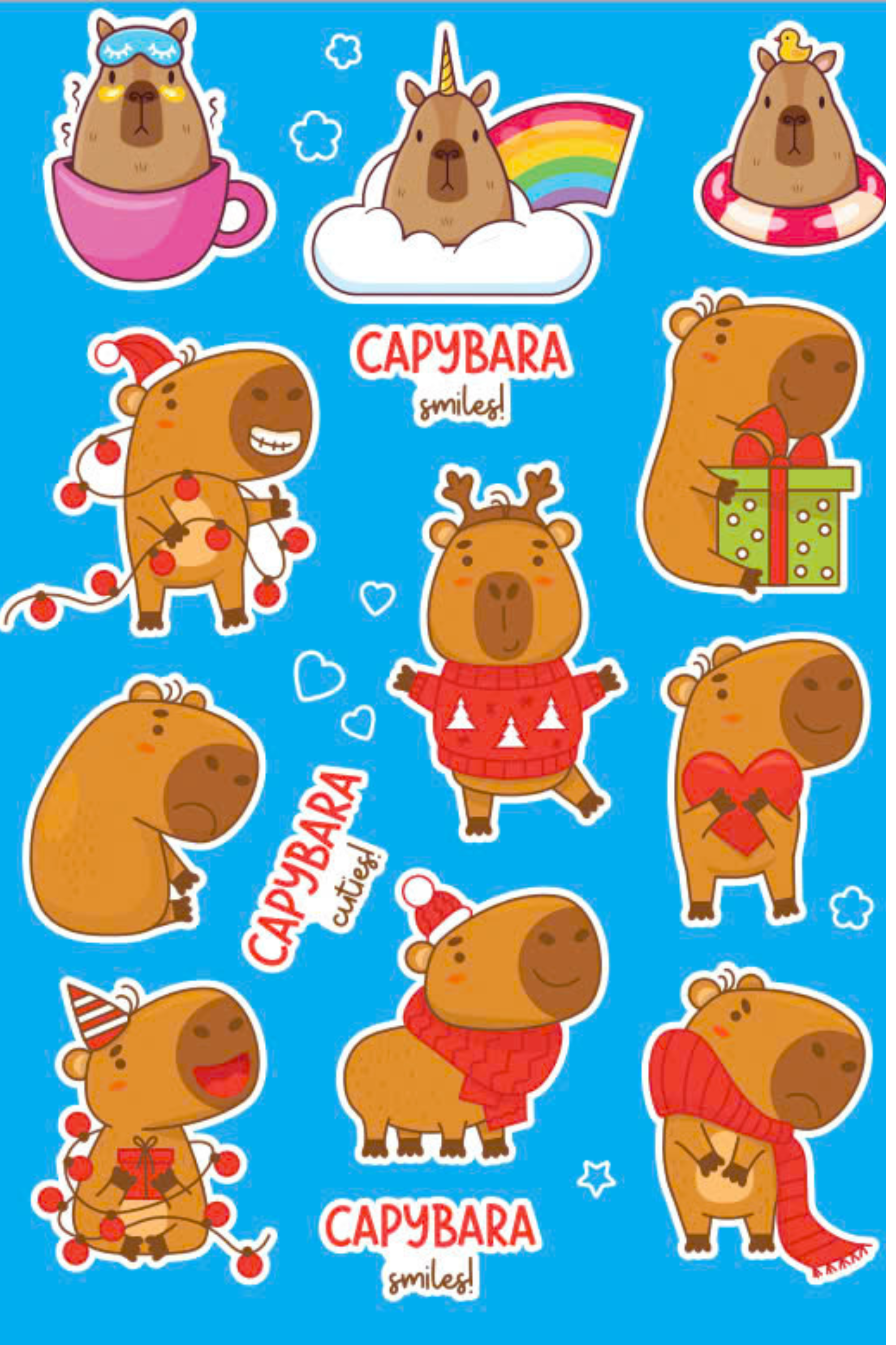 bé tô màu capybara - bộ trưởng bộ ngoại giao - giáng sinh diệu kỳ - Ảnh 3