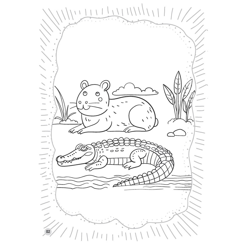 bé tô màu capybara - bộ trưởng bộ ngoại giao - người bạn thân thiện - Ảnh 2