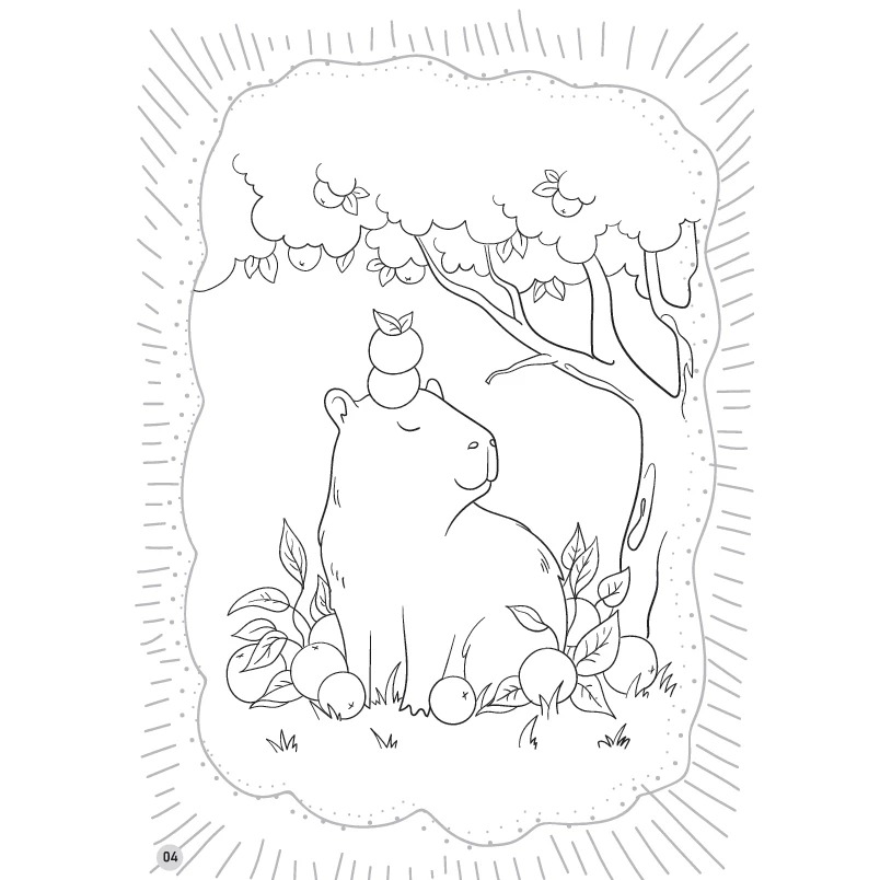 bé tô màu capybara - bộ trưởng bộ ngoại giao - người bạn thân thiện - Ảnh 4