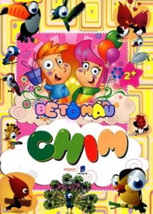 bé tô màu chim