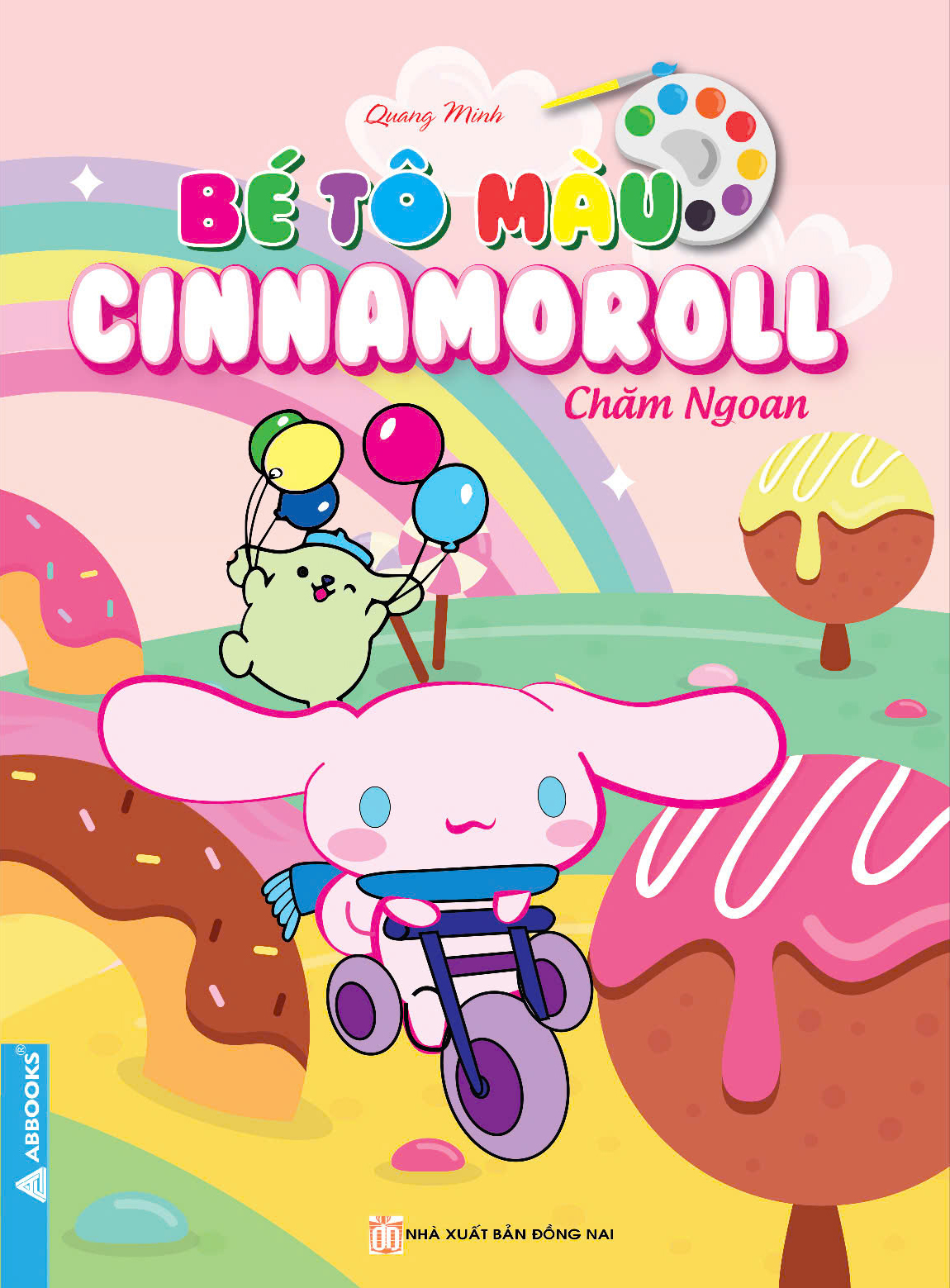 bé tô màu - cinnamoroll chăm ngoan - Ảnh 2