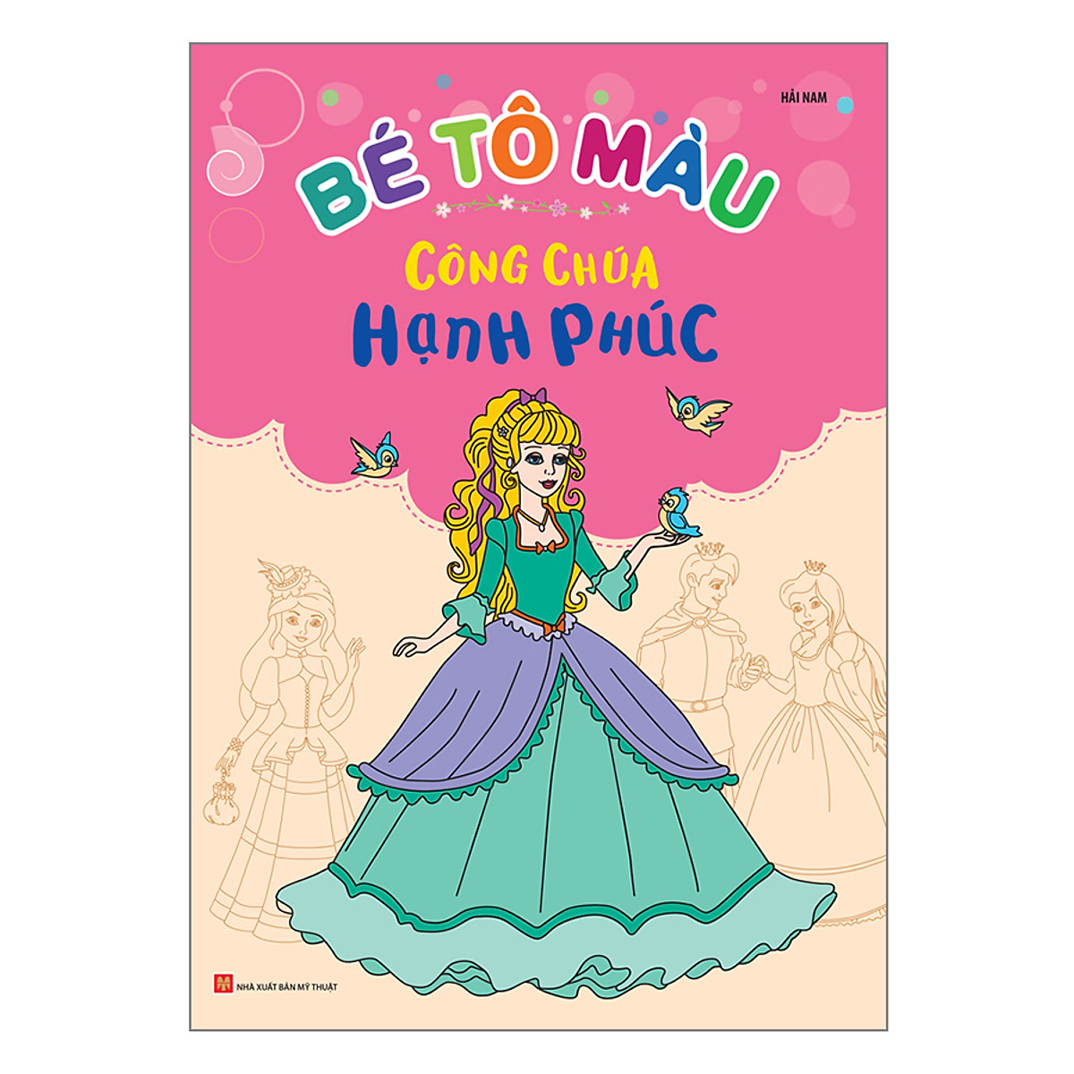 bé tô màu - công chúa hạnh phúc - Ảnh 2