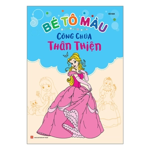 bé tô màu - công chúa thân thiện - Ảnh 2