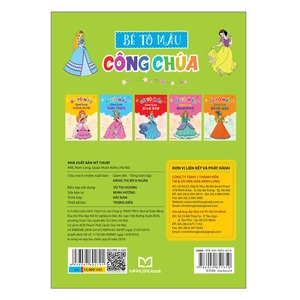 bé tô màu - công chúa vui vẻ - Ảnh 3