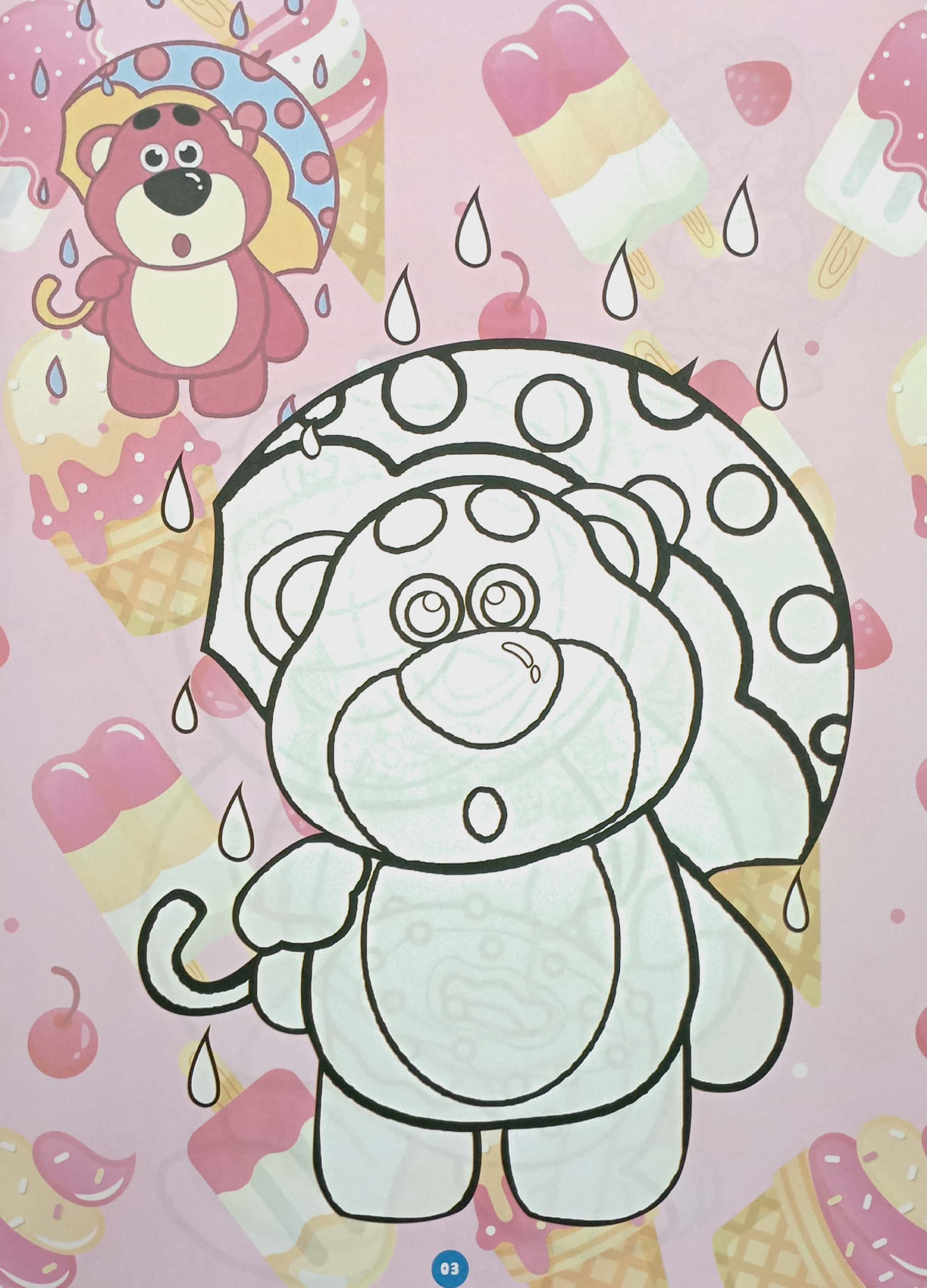 bé tô màu - đam mê cùng lotso - Ảnh 5