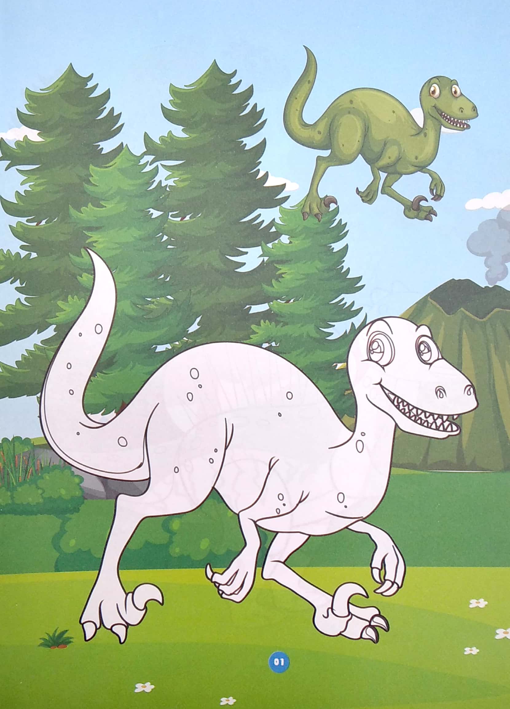 bé tô màu - dino award - Ảnh 3