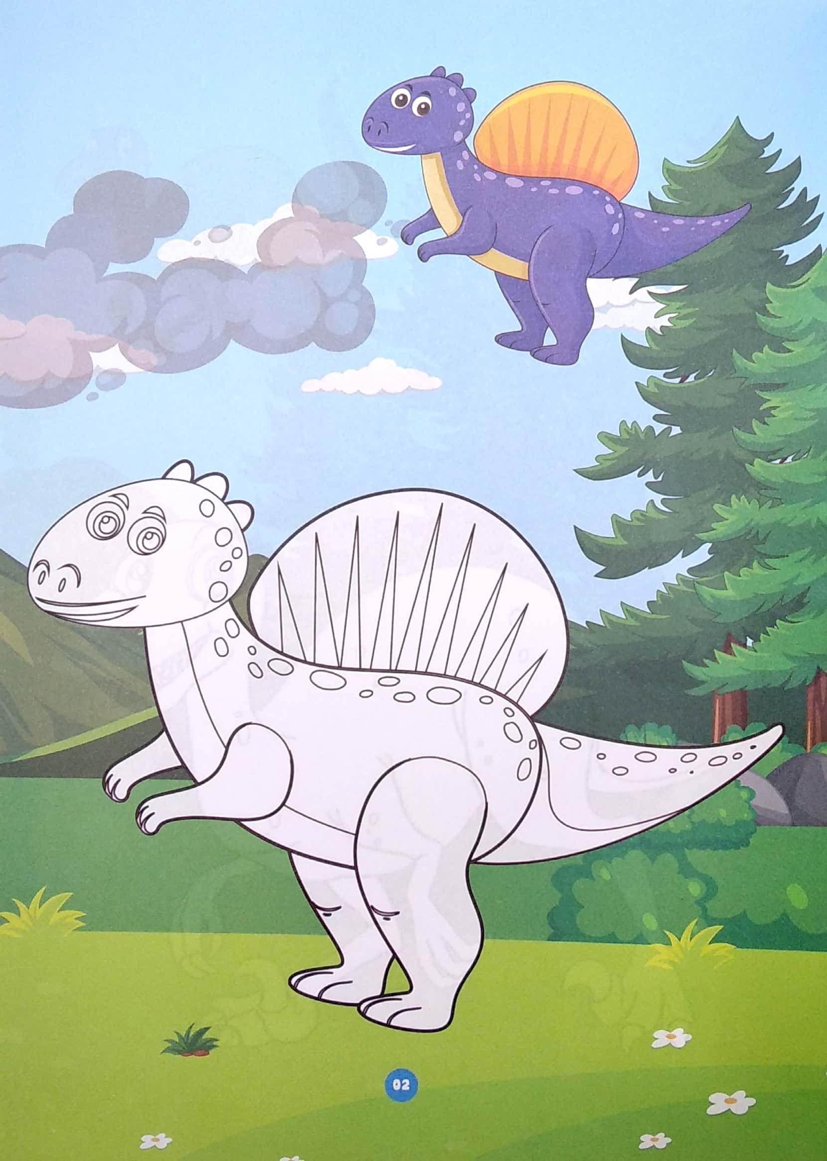 bé tô màu - dino award - Ảnh 4